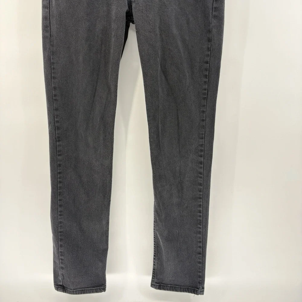 Levis 511 Jeans Mens 32x34 Fits 32X33 Black Slim Fit Straight Leg Stretch Denim